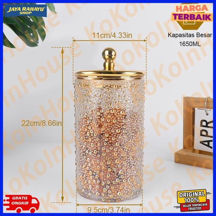 Quality Toples Lebaran Cantik Set Mewah/Toples Lebaran/Toples Aesthetic Lebaran/Toples Bahan Akrilik