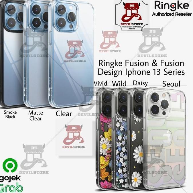 TERBARU - Ringke Fusion Case Iphone 13 Pro Max 13 Pro Casing Iphone 13 Mini Ori