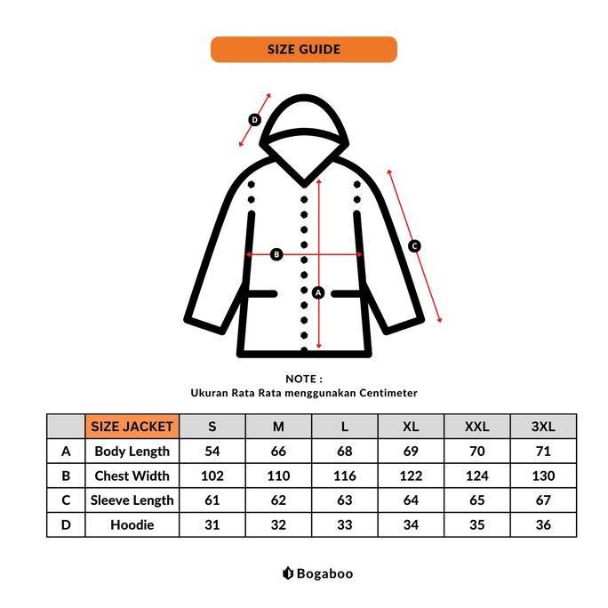 Xxpi- Bogaboo Jacket Gtx 3 Layer Tyaga Waterproof Pria Wanita  - Jaket Anti
