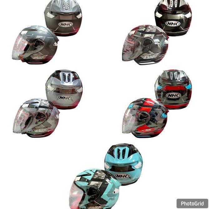 HELM HALF FACE NHK R6 ELLIES