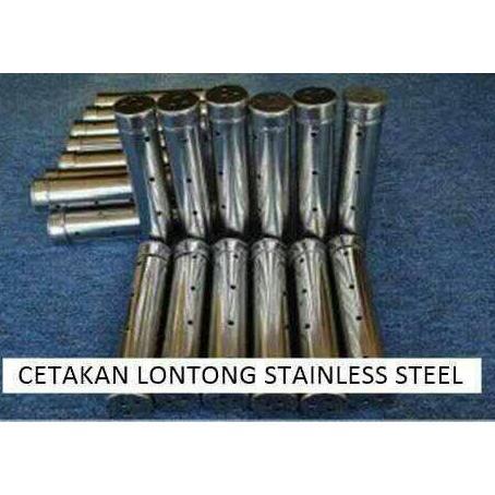 Cetakan Lontong Besar 20cm Bahan Stainless Steel Tebal Anti Karat