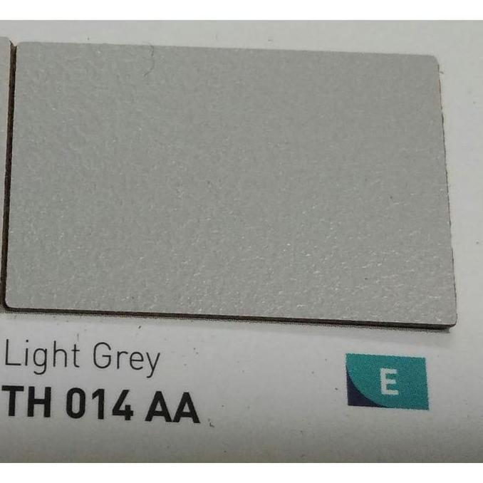 TACO HPL warna abu abu Muda Solid TH 014 AA - Light Grey
