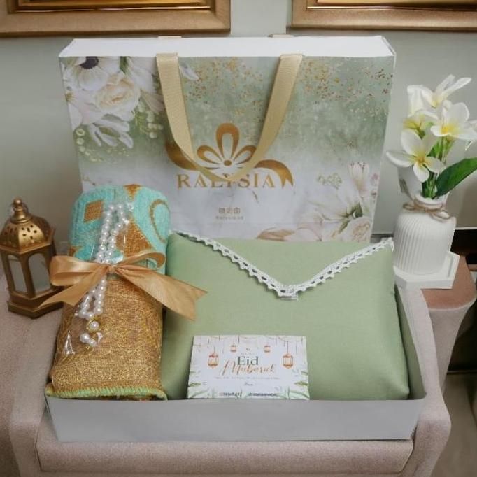RALYSIA.ID HAMPERS MUKENA DAN SAJADAH PREMIUM / KADO HADIAH PERNIKAHAN