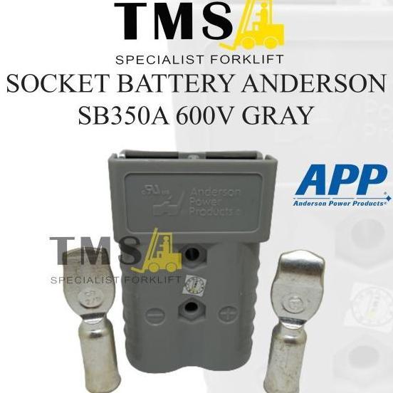 SOCKET ANDERSON SB350A - GRAY / ANDERSON SB 350A GRAY FOR FORKLIFT