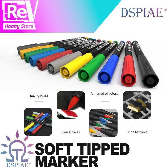 Wasingten- Dspiae Soft Tipped Marker Acrylic
