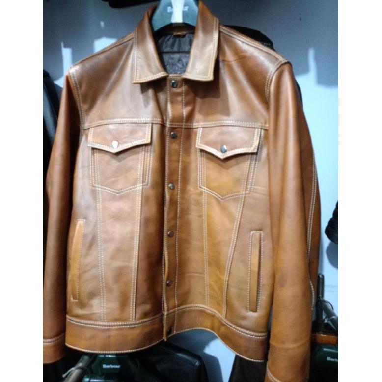 NEW Jaket Kulit Domba Asli Levis Ukuran S-5XL [terbaik][terlaris]