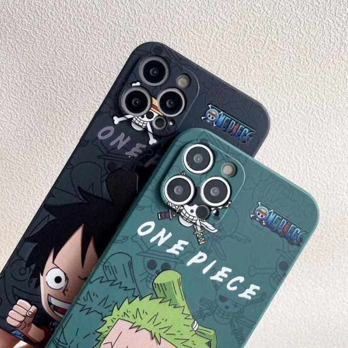 Case   untuk Oppo A31 / A8 LUFFY Wano One Piece Silicone Gambar FREE TALI