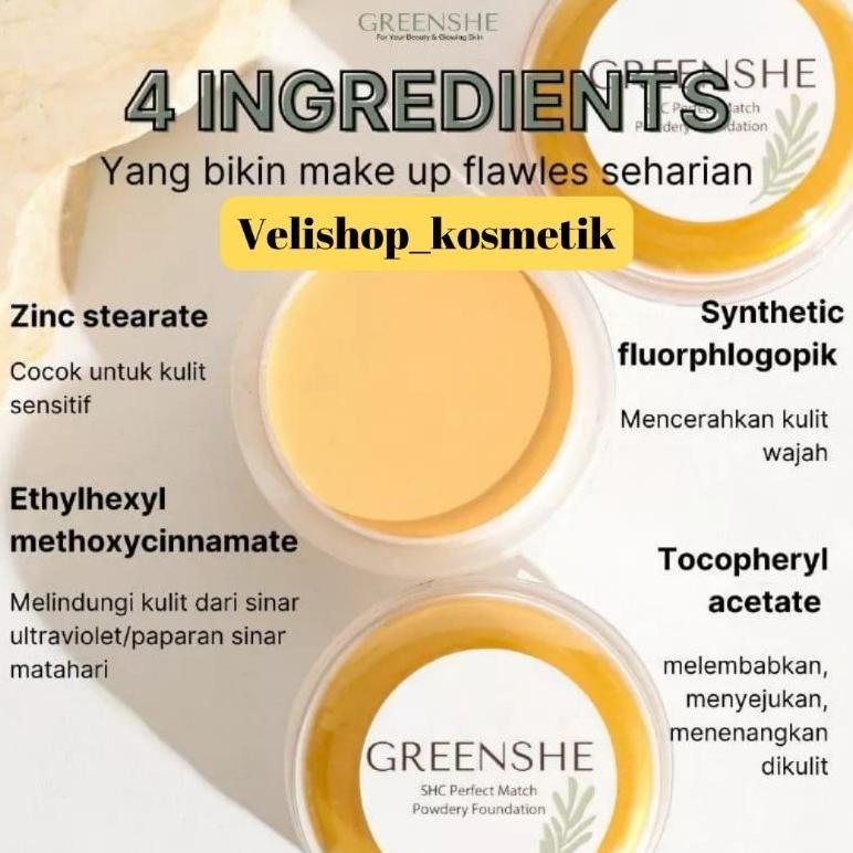 GREENSHE / BEDAK GREENSHE / BEDAK SHC / SHC / BEDAK GLOWING / GREENSHE ORIGINAL
