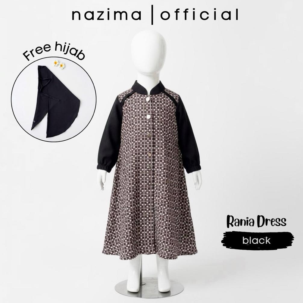DISKON NAZIMA GAMIS ANAK RANIA DRESS