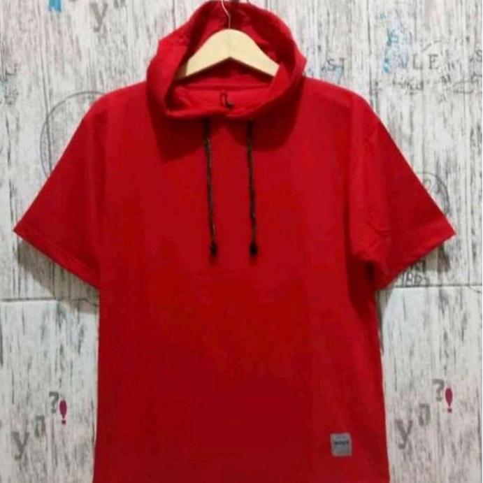Xxpi- Hoodie Sweater Lengan Pendek/Kaos Hoodie Distro/Hoodie Lengan Pendek Polos/ Kaos Hoodie Pria