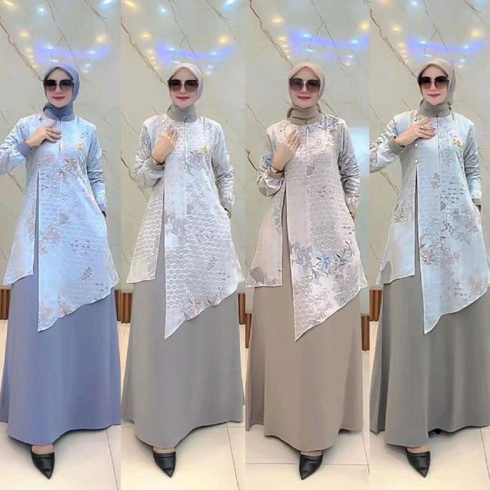 Maisya Dress - Gamis Melayu Anggun Dan Elegan