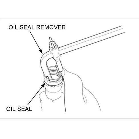 Oil Seal Remover/Alat Melepas seal Shockbreaker Suspensi Depan Motor