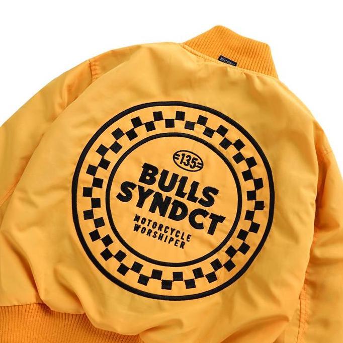 BULLS SYNDICATE JUNIOR JACKET Rogers Yellow Canvas Jaket Pria (TERBAIK) (TERBARU) (TERMURAH)
