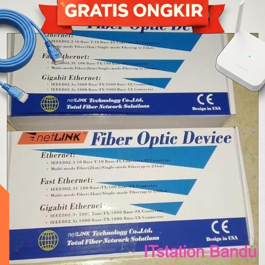 Netlink Htb3100 Htb-3100 Sepasang A+B 25Km