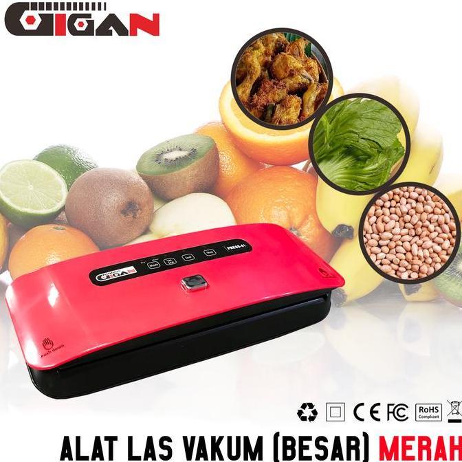Promo Mesin Vacuum Sealer Makanan / Alat Las Vakum Plastik Besar GIGAN Diskon
