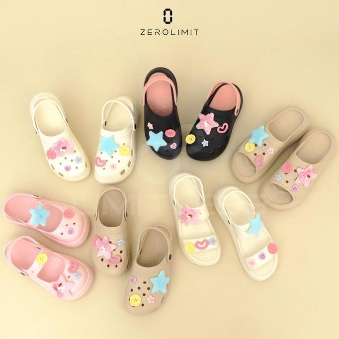 Zerolimit - Aksesoris Sandal Baim Jibitz Model Terbaru 2026 Karakter Kartun Lucu Untuk Hiasan Sendal