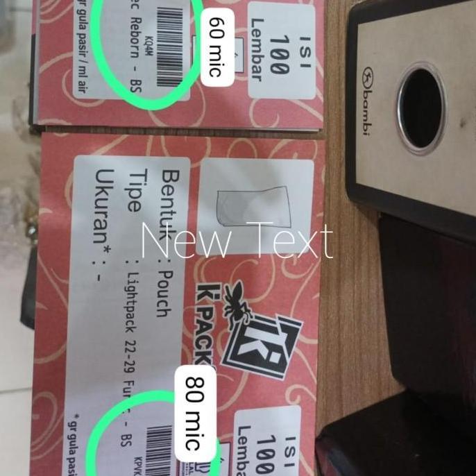 Promo LIGHTPACK 2229 2000gr 80mic KPACK STANDING POUCH 2Kg PLASTIK KLIP Diskon