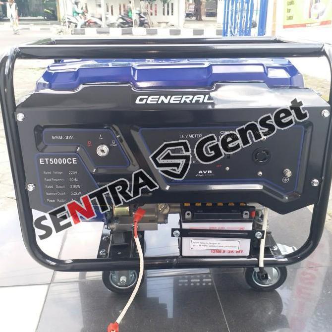 Genset 3000 Watt. General Et 5000 Ce Promo Bulan Ini