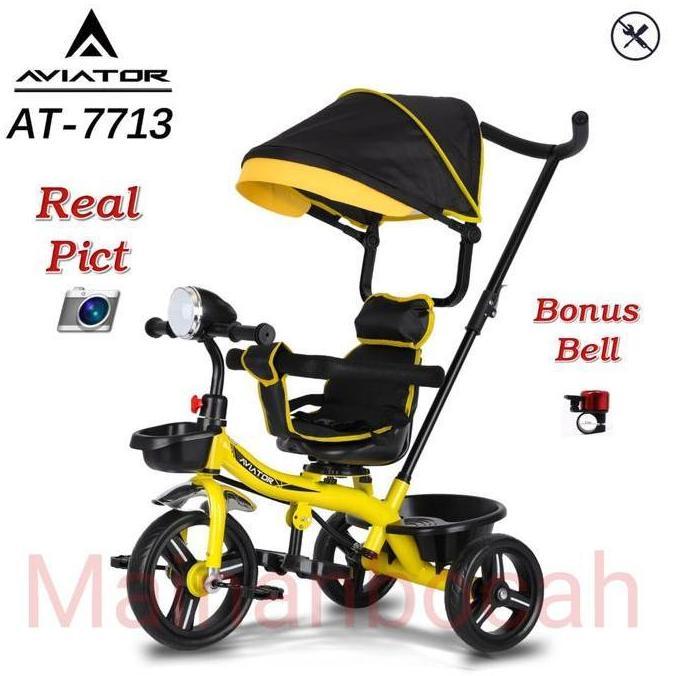 Zz99- Sepeda Roda Tiga Aviator 7713 Sepeda Roda Tiga Anak Aviator 7713