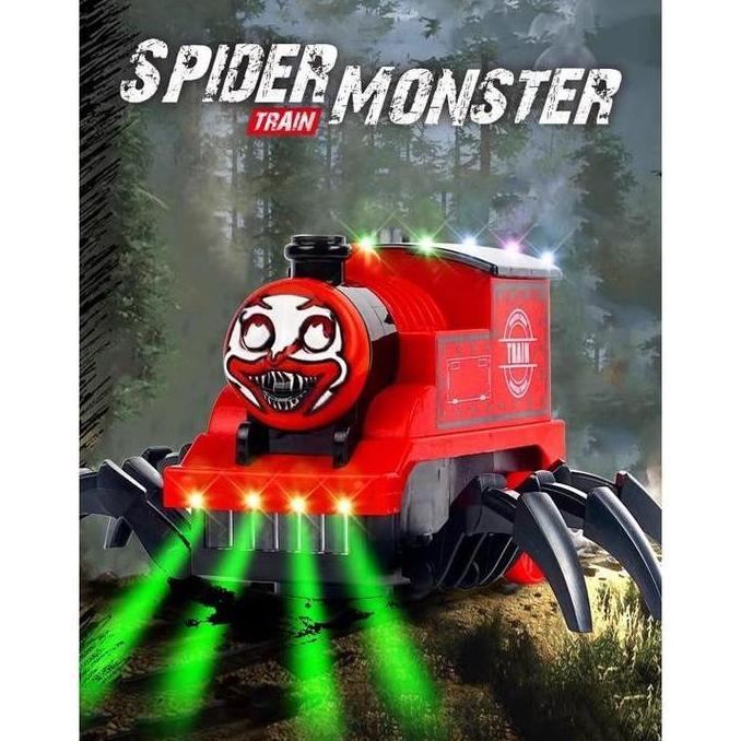 Zz99- Mainan Kereta Choo Choo Charles Monster Train Doraemon Koleksi Bergerak Lampu Baterai Toys