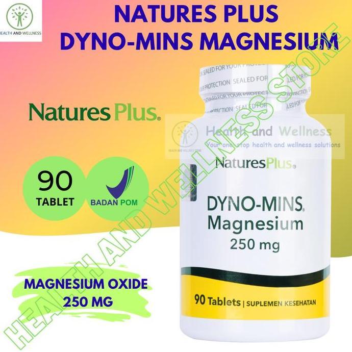 NATURES PLUS DYNOMINS MAGNESIUM 250 MG 90 S DYNO-MINS