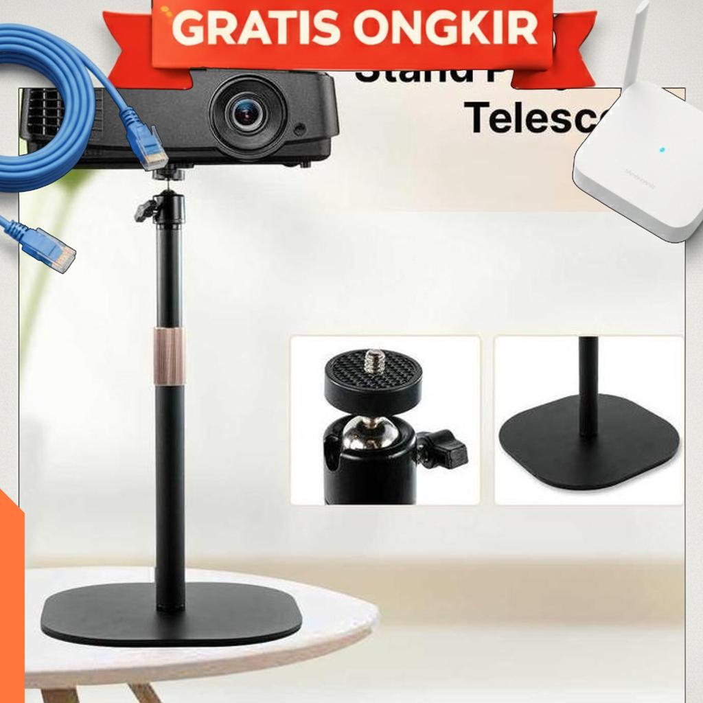 Tripod Stand Projector Android Mini Tripot Dudukan Proyektor Baut/Meja