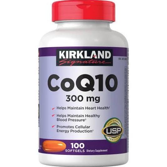 Kirkland CoQ10 300 mg COQ10 100 Softgels