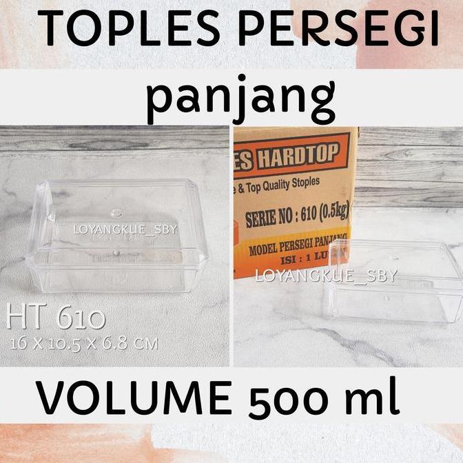 Promo TOPLES HARDTOP 610 TOPLES PERSEGI PANJANG 500 GRAM Diskon