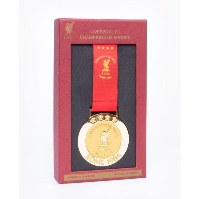 Sedia Liverpool Fc  European Cup Medal Rome 1984  - Official Lfc Accessories Medal | Original 100%