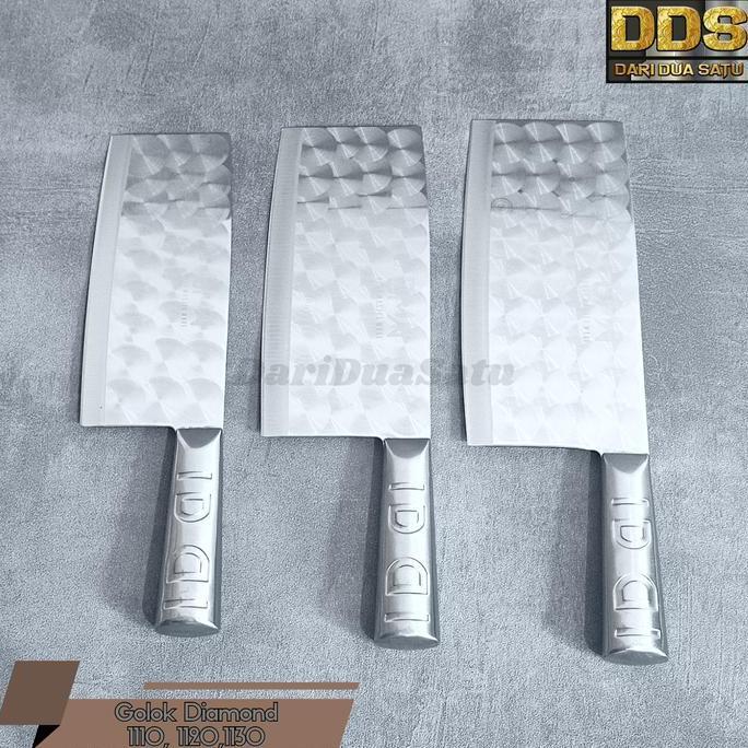 Golok Dapur Diamond Golok Daging Cincang Hiroshi 1110,1120,1130