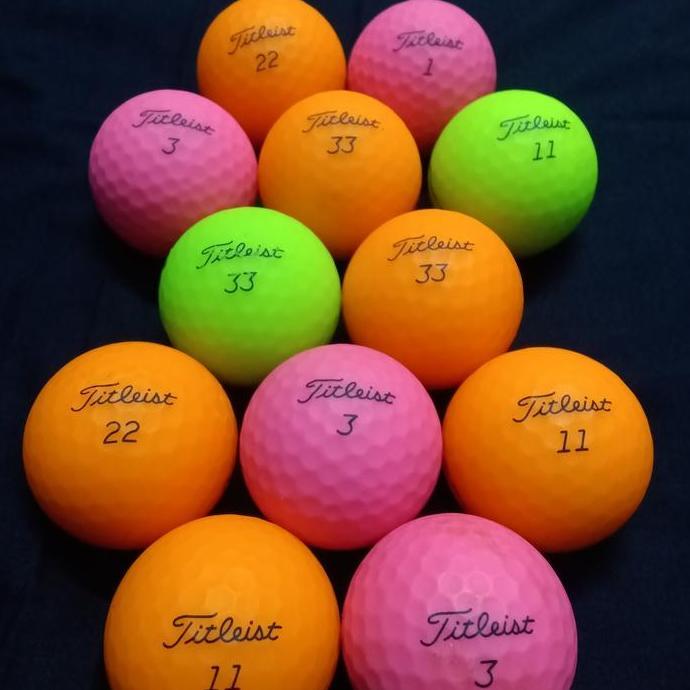 bola golf bekas titleist doff grade A isi 12pcs