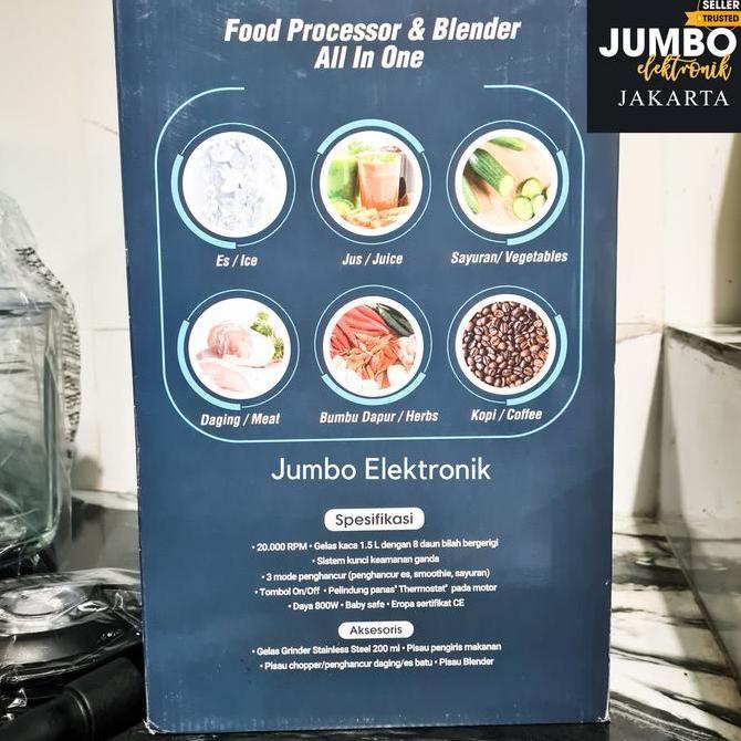 Mitochiba Mito Food Processor Blender BL100 BL 100 Omni Blade Garansi