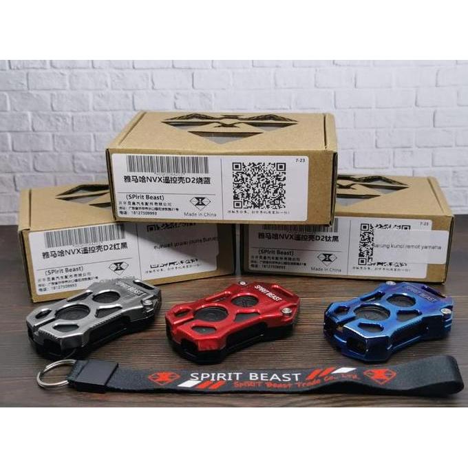 Spirit Beast Sarung Kunci Remot Yamaha NMAX AEROX