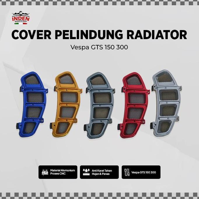 Cover Pelindung Radiator Vespa GTS 150 300