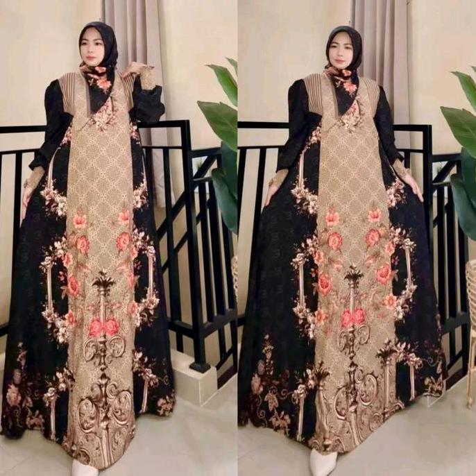 Murah Gamis Magnolia Series Eldeena Non COD