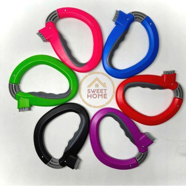 NAKAHARA Pegangan Kantong Plastik One Trip Grip Serbaguna /Pegangan Pembawa Tas Kantong Plastik Bela