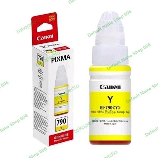 tinta canon 790 yellow original GL-790 y G1000 G2000 G3000 Tinta
