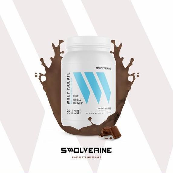 Swolverine Whey Protein Isolate 30 Servings 26G Protein 2 Lb Usa _Vibes