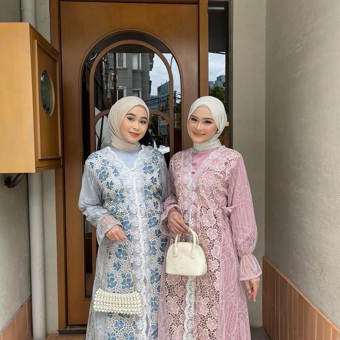 Murah Havana  Outer dress | dress tile garden | outer midi dress | outer dress | outer dress lebaran