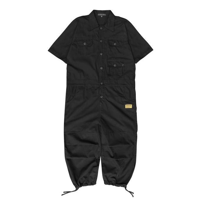 SSST Coverall  3.0 Shortsleeve Jumpsuit Hitam (TERBAIK) (TERBARU) (TERMURAH)