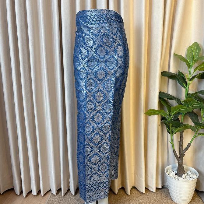 Delova Wardrobe - ROK LILIT SONGKET MODERN Rok Kondangan Acara Formal Kekinian Wisuda Bawahan Kebaya