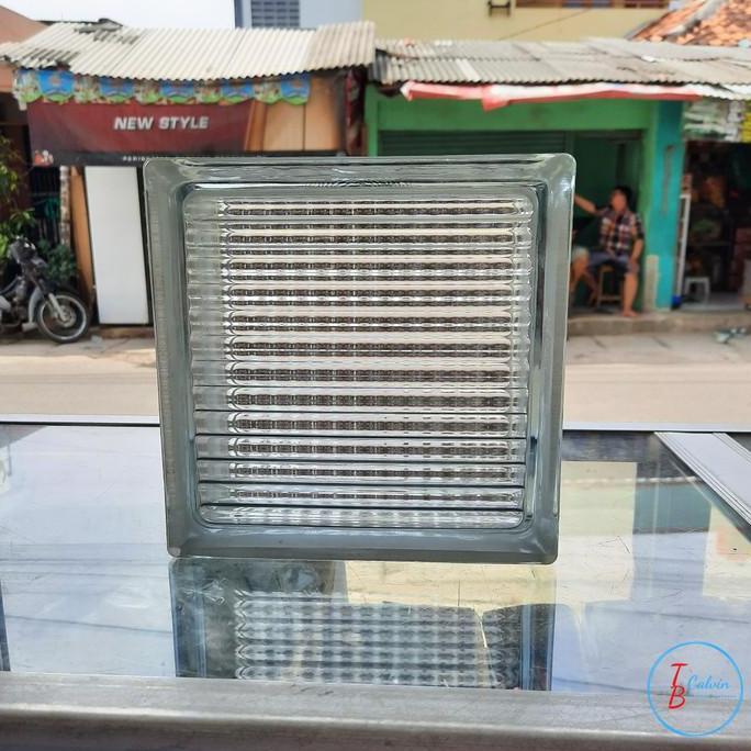 GLASSBLOCK MULIA / Glass block motif per dus (GOJEK)