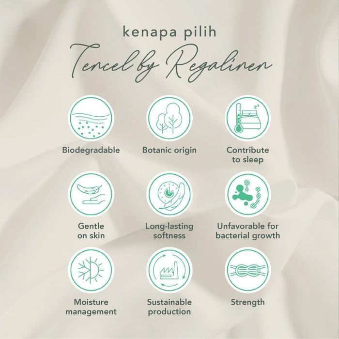 Bedcover Single Tencel Lyocell REGALINEN Bedding Cellulose Fiber