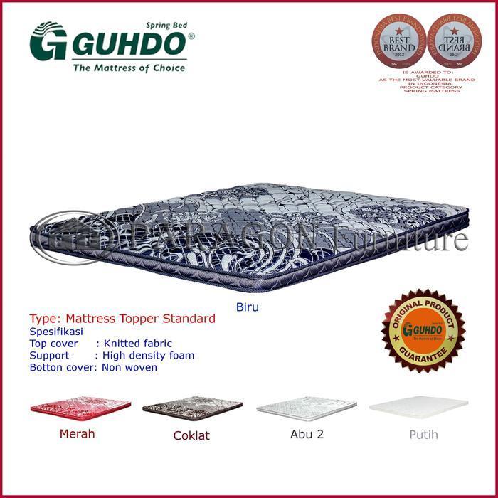 Guhdo Spring bed  Mattress Topper Standard Rebonded foam 90 100 120 140 160 180 200x200 T 7 cm (Tanp