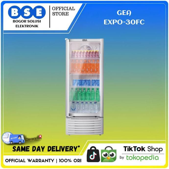 SHOWCASE GEA 4 RAK 222L EXPO30FC GEA EXPO-30FC 222 L 4 RAK GEA EXPO30