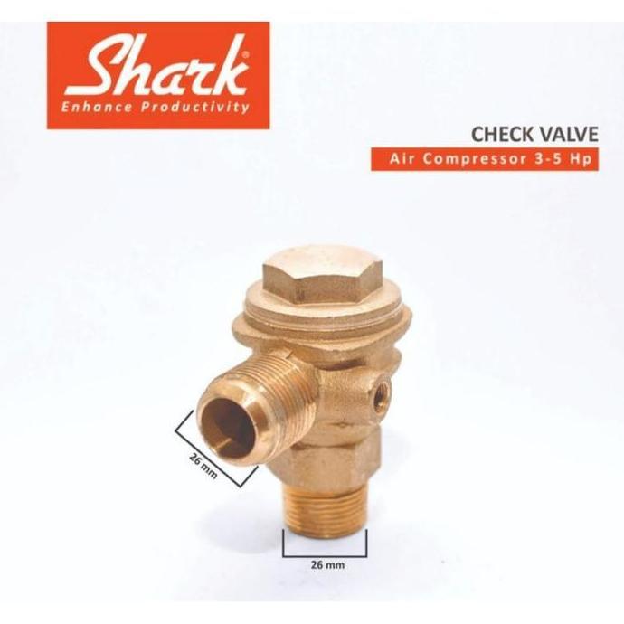 Grosir Check Valve Kompresor Shark 3-5Hp Check Valve Kompresor Angin 3 - 5 Hp
