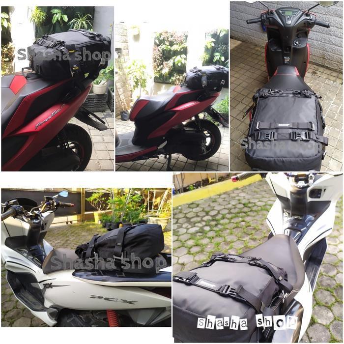 Rhinowalk - Waterproof Motorcycle Tailbag Tankbag Sidebag Pannier Bag Original Dan Terpercaya