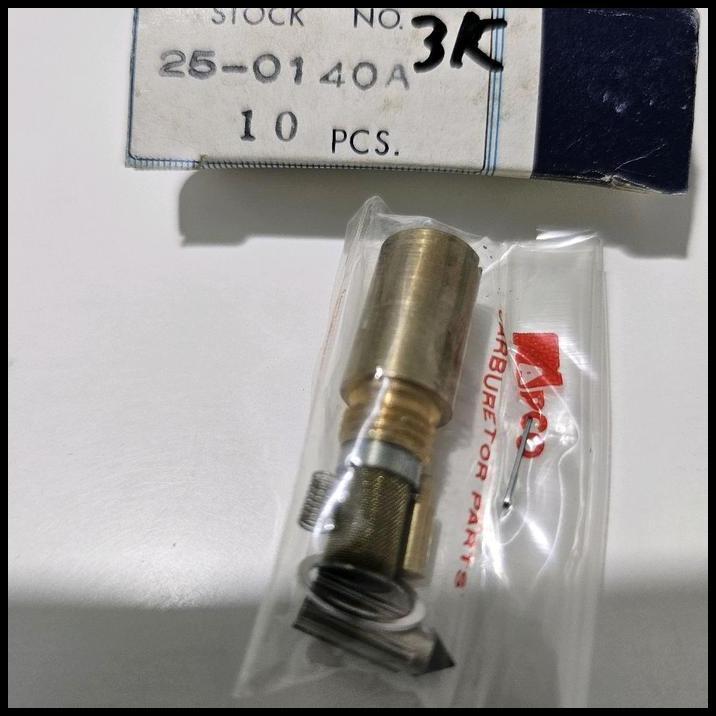 TERLARIS NEEDLE VALVE JARUM PELAMPUNG CARBURATOR T120SS KIJANG 3K 4K 5K 7K HIACE 12R L300 HARDTOP 2F