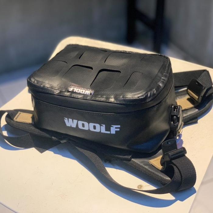 Tankbag Mini Strap Waterproof Woolf  | Tas Motor Crf Wr Klx Ktm | Tas Tangki Motor Original Dan Terp