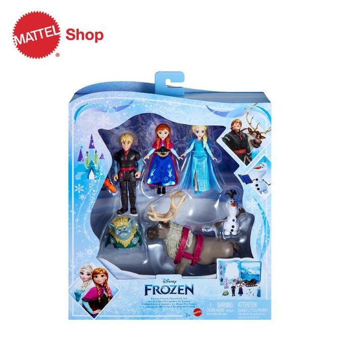 Disney Frozen Frozen Classic Storybook Set - Mainan Boneka Anak Perempuan (TERBAIK) (TERBARU) (TERMU